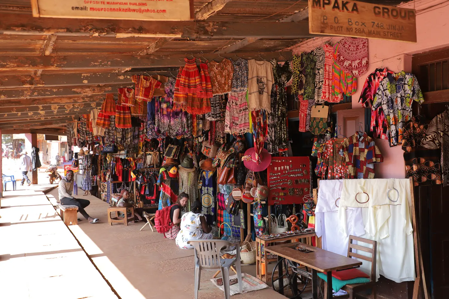Handcrafts on sale in Jinja